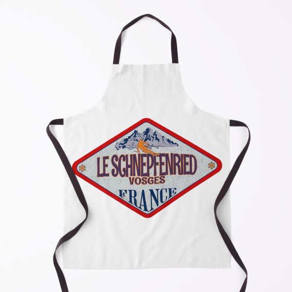 Item preview, Le Schnepfenried, Vosges, France, Vintage skiing badge design designed and sold by Wanderful-roads.