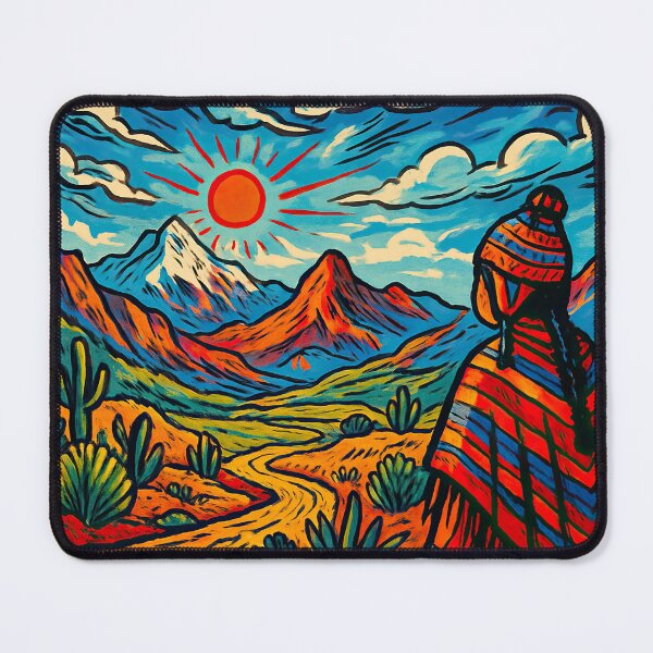 Item preview, Bolivia landscape | Comics style - Cartoon designed and sold by ComicsFactory.