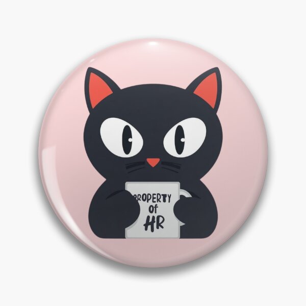 Item preview, Funny Black Cat with Coffee Mug designed and sold by Last-Brain-Cell.