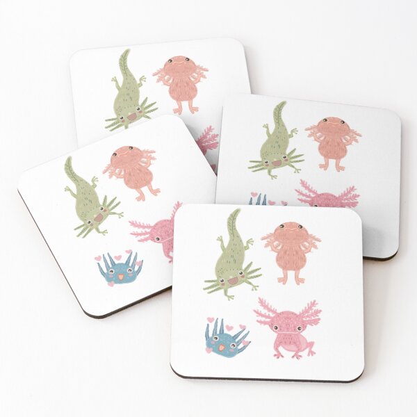 Item preview, Cute Axolotl, kawaii pets designed and sold by Dormitria.