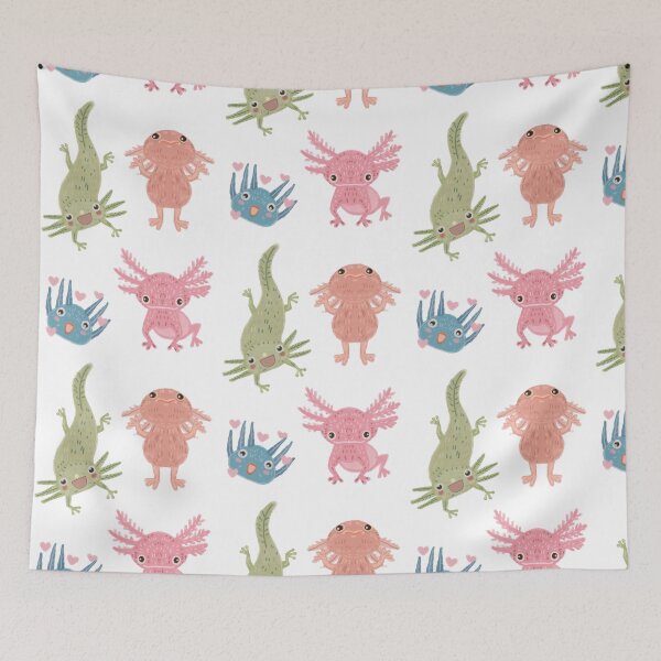 Item preview, Cute Axolotl, kawaii pets designed and sold by Dormitria.
