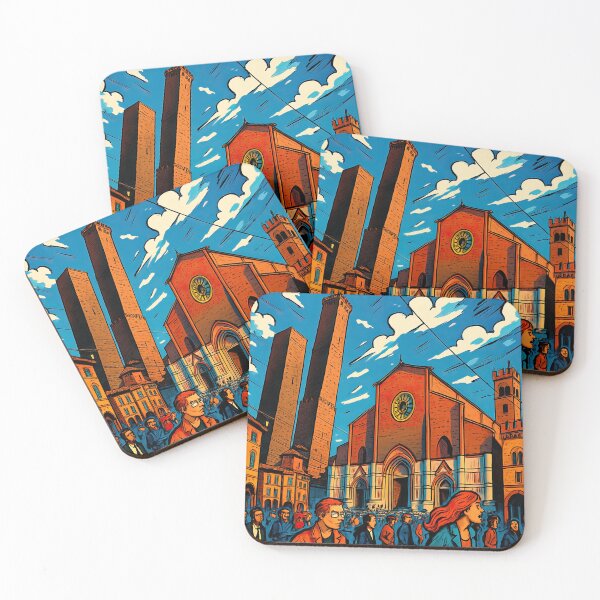 Item preview,  Bolongna, city | Comics style - Cartoon designed and sold by ComicsFactory.