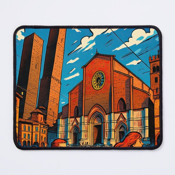 Item preview, Bolongna, city | Comics style - Cartoon designed and sold by ComicsFactory.