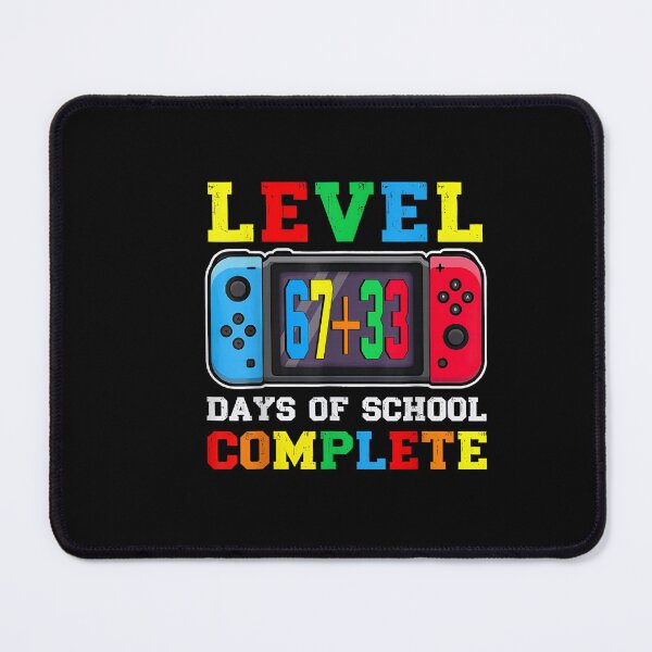 Item preview, Level 67 33 Happy 100 Days of School Complete Funny 67 Meme designed and sold by ArtFunDib.
