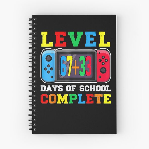Item preview, Level 67 33 Happy 100 Days of School Complete Funny 67 Meme designed and sold by ArtFunDib.