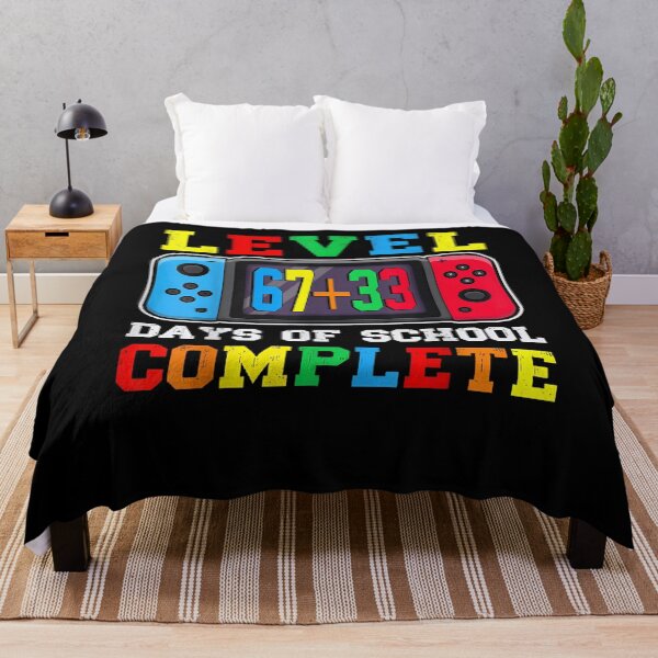 Item preview, Level 67 33 Happy 100 Days of School Complete Funny 67 Meme designed and sold by ArtFunDib.