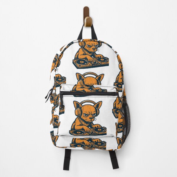 Item preview, Chihuahua DJ Retro Turntables Headphones Gift designed and sold by Pineapple-Tree.