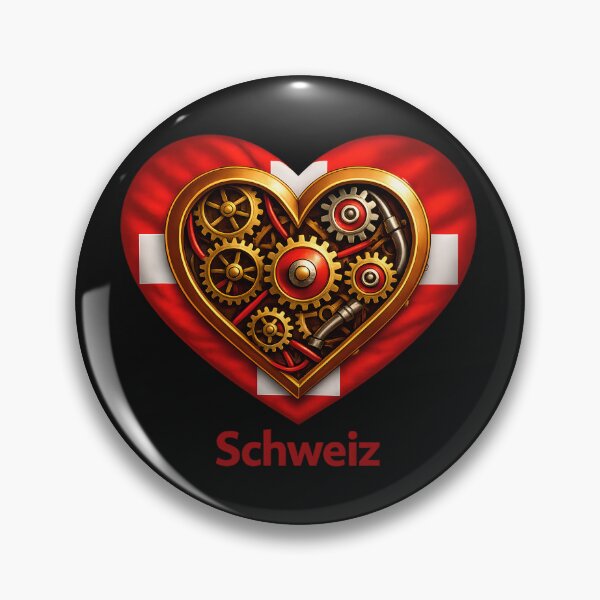 Item preview, Mechanical Heart of Switzerland designed and sold by Les-Ink-Studio.