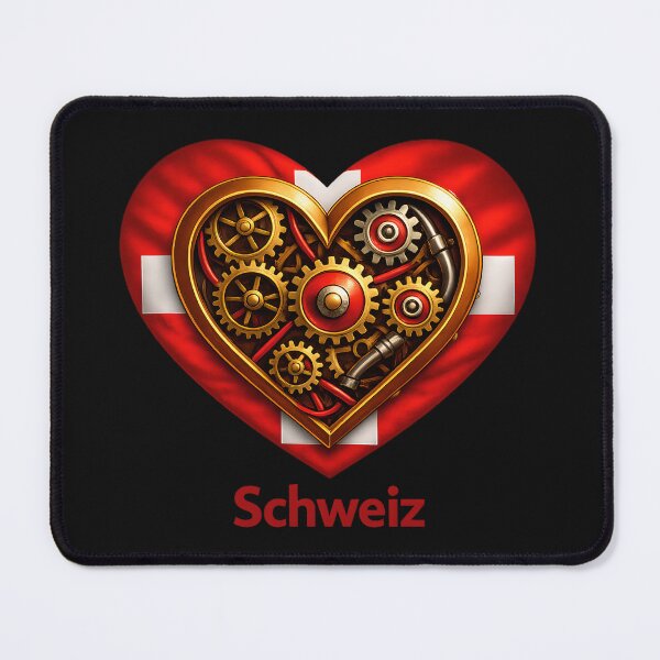 Item preview, Mechanical Heart of Switzerland designed and sold by Les-Ink-Studio.