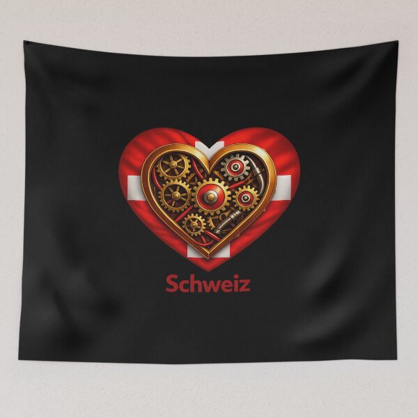 Item preview, Mechanical Heart of Switzerland designed and sold by Les-Ink-Studio.