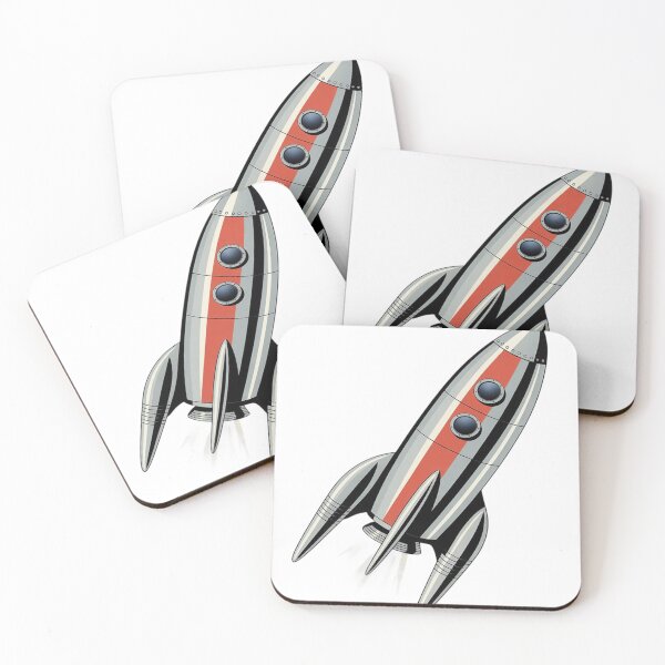 Item preview, 1960s Retro Rocket – Vintage Space Dream Tee designed and sold by mo-carnival.