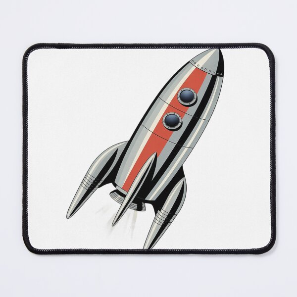 Item preview, 1960s Retro Rocket – Vintage Space Dream Tee designed and sold by mo-carnival.