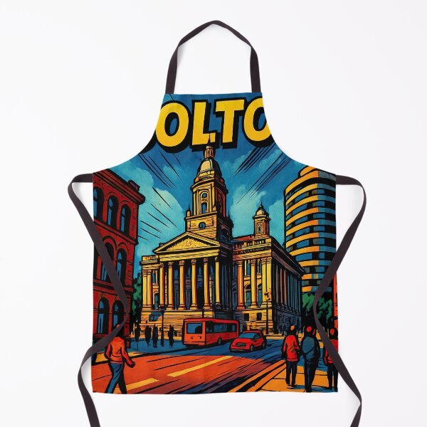 Item preview, Bolton, city | Comics style - Cartoon designed and sold by ComicsFactory.