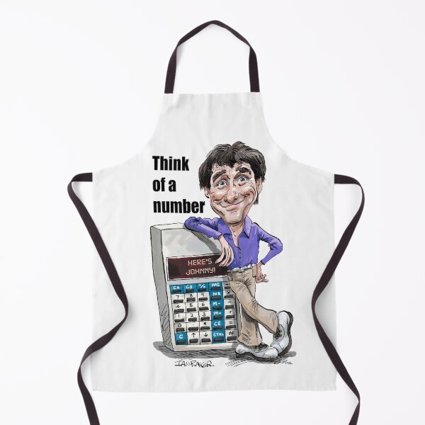 Item preview, Johnny Ball Think Of A Number Tribute designed and sold by IanBakerToons.