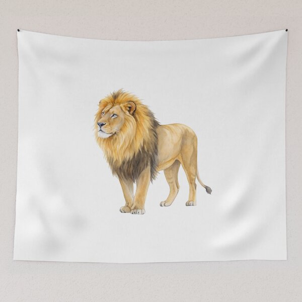 Item preview, Painted Lion designed and sold by trendspatterns.