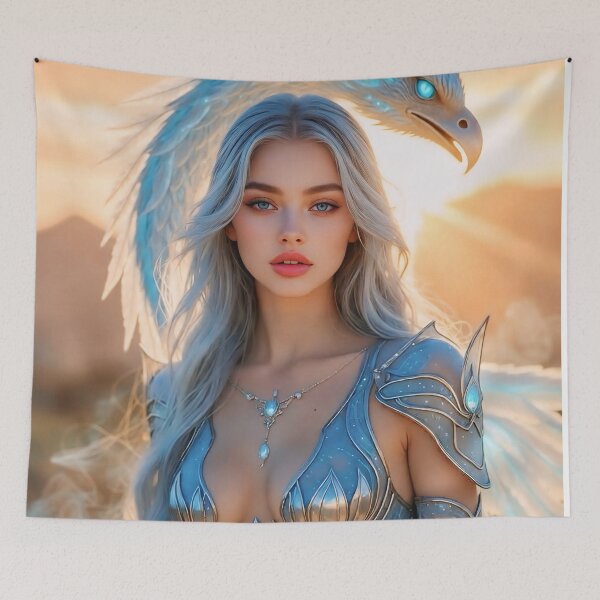 Item preview, Queen of Healing - Elemental Queens of 2026 designed and sold by SunsetAngelsAI.