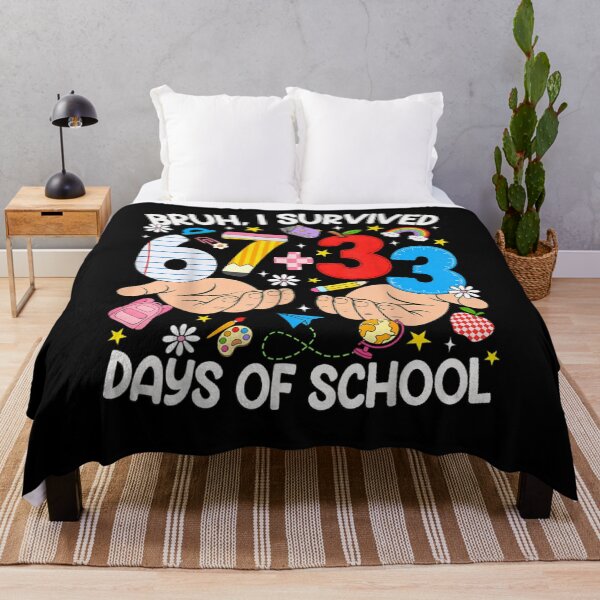Item preview, Bruh I Survived 67 33 Days of School Six Seven Teachers Kids designed and sold by ArtFunDib.
