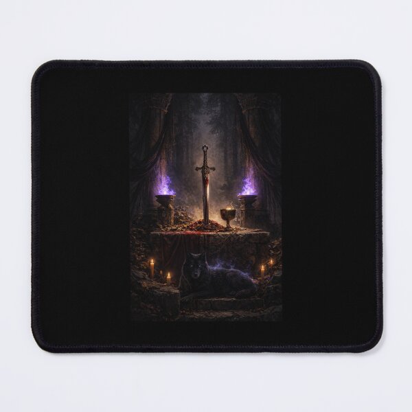 Item preview, The Vigil Beneath the Blood-Gold Flame designed and sold by MLOSA.