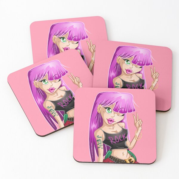 Item preview, Gothic Teenaged Girl With Guitar designed and sold by Liron Peer's Magical Store.