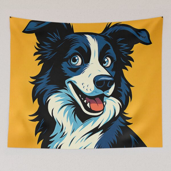 Item preview, Border Collie | Comics style - Cartoon designed and sold by ComicsFactory.