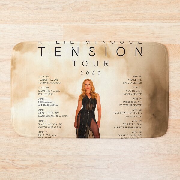 Item preview, kylie minoque tension tour dates 2025 isengamat designed and sold by uckerboy23.