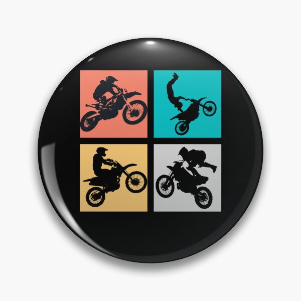 Item preview, Epic Motocross Stunt Silhouettes Design designed and sold by ErosFashions.