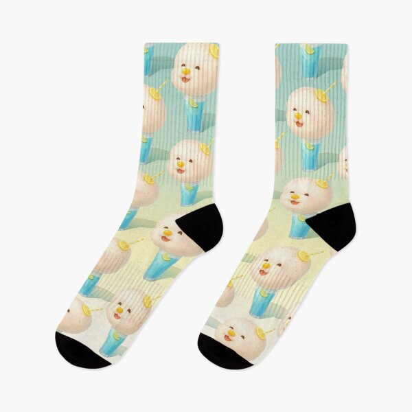Item preview, Cotton Candy Lemon Float – Summer Drink Pattern designed and sold by ZKOZKOHI.