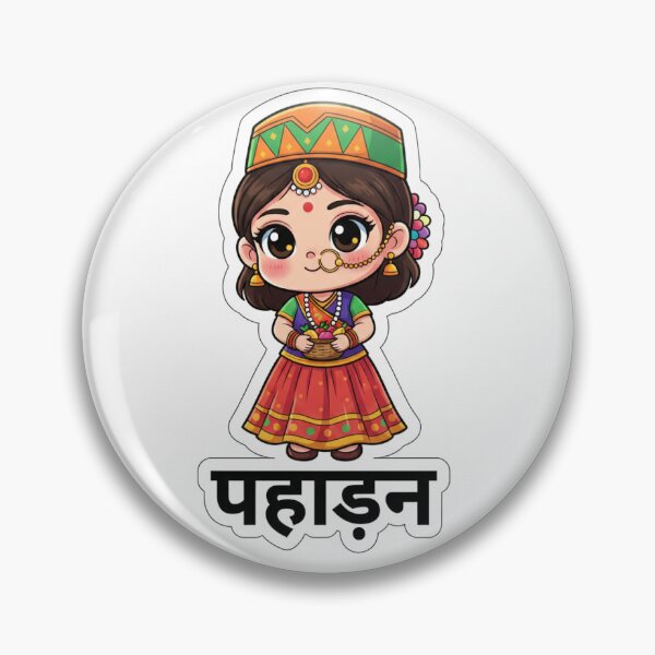 Item preview, Pahadi Girl designed and sold by SimplyPOP.