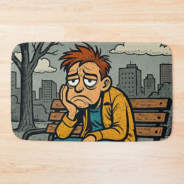Item preview, boredom | Comics style - Cartoon designed and sold by ComicsFactory.