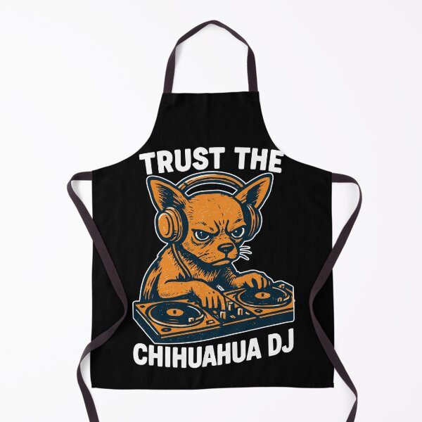 Item preview, Chihuahua DJ Retro Turntables Headphones Gift designed and sold by Pineapple-Tree.