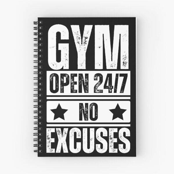Item preview, Gym Open 24/7 No Excuses designed and sold by Dondonmart.