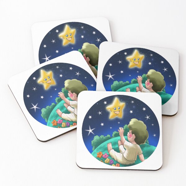 Item preview, "Friendship with the Stars – A Tale of a Dreamy Night" designed and sold by MayaMaliStudio.