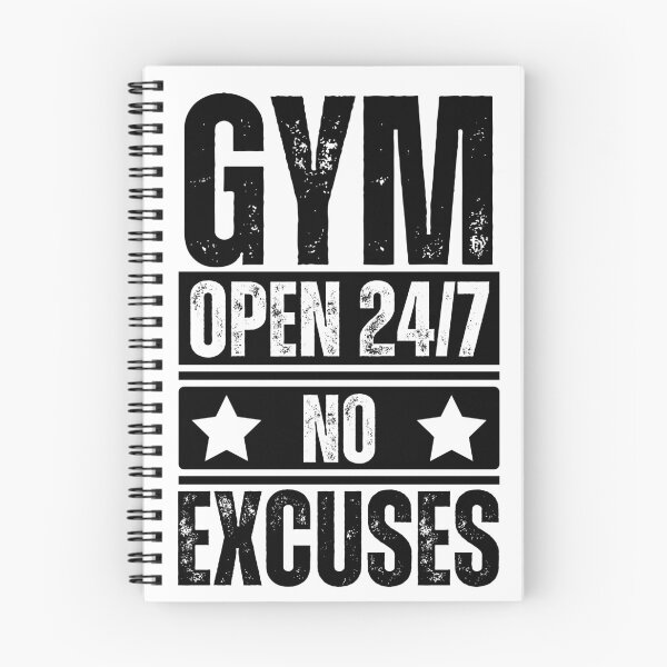 Item preview, Gym Open 24/7 No Excuses designed and sold by Dondonmart.