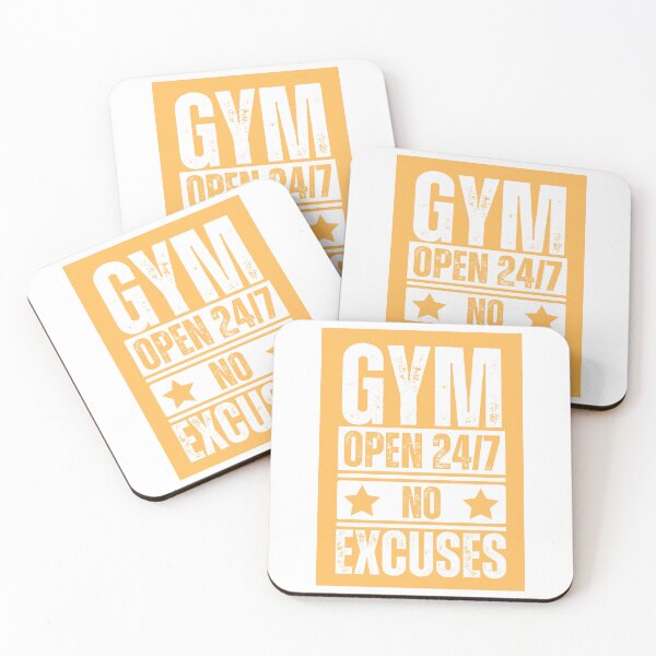 Item preview, Gym Open 24/7 No Excuses designed and sold by Dondonmart.
