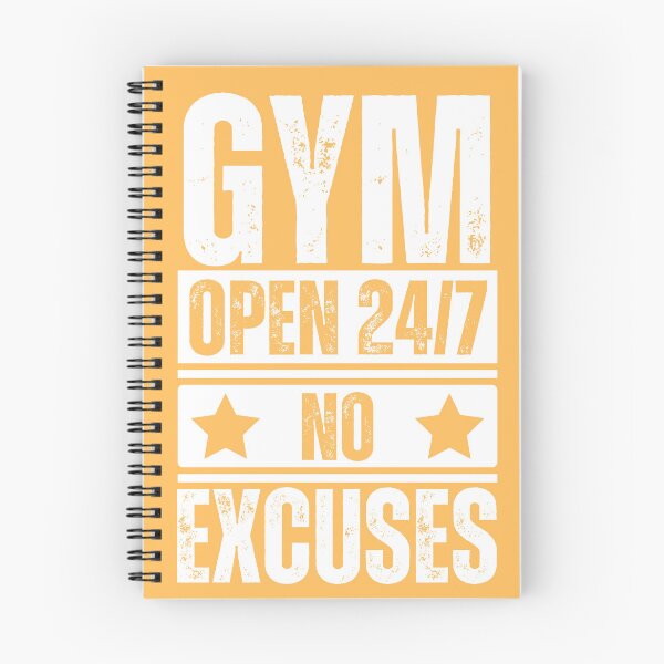 Item preview, Gym Open 24/7 No Excuses designed and sold by Dondonmart.