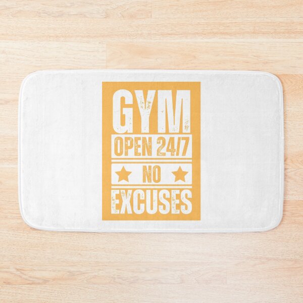 Item preview, Gym Open 24/7 No Excuses designed and sold by Dondonmart.
