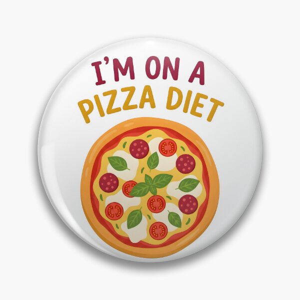 Item preview, pepperoni, pizza diet, i love pizza, fitness, foodie, pizza slice designed and sold by TrueArtVibes.