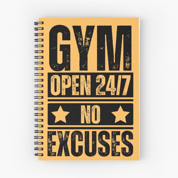 Item preview, Gym Open 24/7 No Excuses designed and sold by Dondonmart.