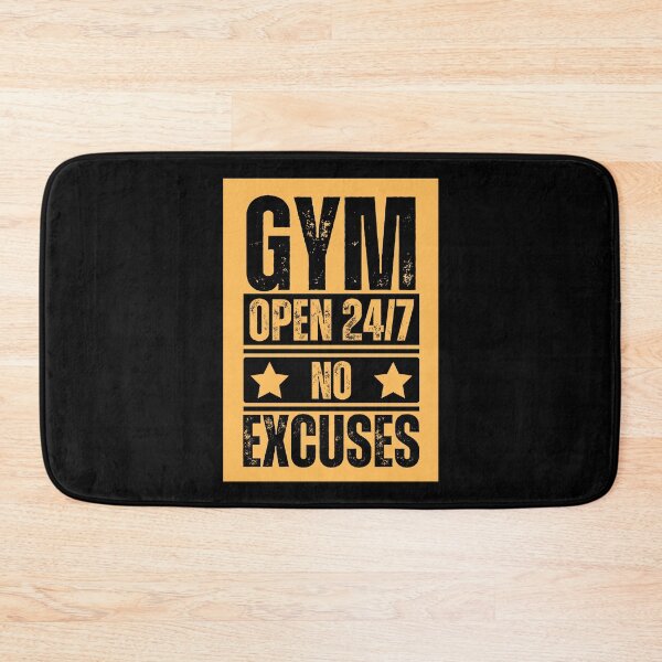 Item preview, Gym Open 24/7 No Excuses designed and sold by Dondonmart.