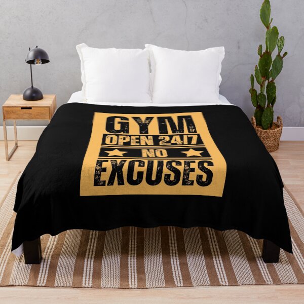 Item preview, Gym Open 24/7 No Excuses designed and sold by Dondonmart.