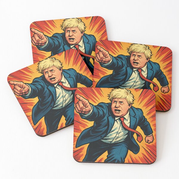 Item preview, Boris Johnson, leader | Comics style - Cartoon designed and sold by ComicsFactory.