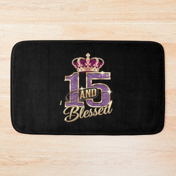 Item preview, 15 and Blessed 15 Years Old Birthday 15th Birthday  designed and sold by MarkLeedsArt.