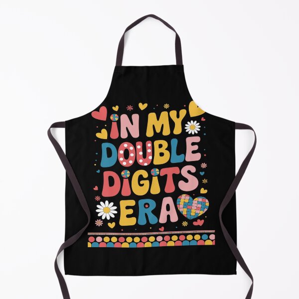 Item preview, In My Double Digits Era 10 Year Old 10th Birthday Girl  designed and sold by DigitaldeligArt.