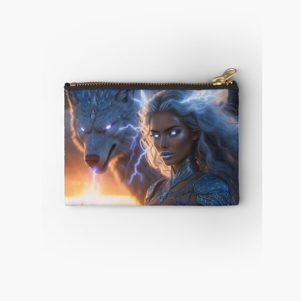 Item preview, Queen of Lightning - Elemental Queens of 2026 designed and sold by SunsetAngelsAI.