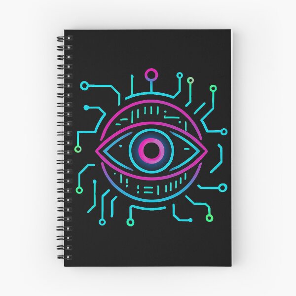 Item preview, Techno Eye - Cosmic Secrets of the Unknown designed and sold by Candie_Loudenfrau_Art.