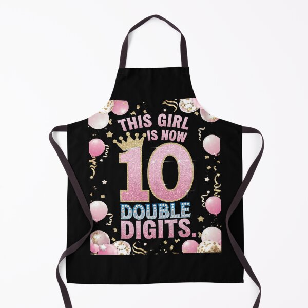 Item preview, In My Double Digits Era 10 Year Old 10th Birthday Girl1 designed and sold by DigitaldeligArt.