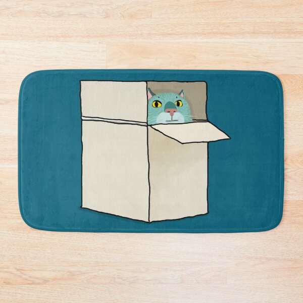 Item preview, Cat in a cardboard box designed and sold by sanbrill.