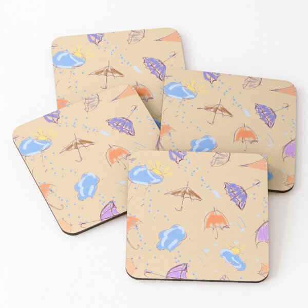 Item preview, Umbrellas pattern design and illustration designed and sold by Nata-pattern.
