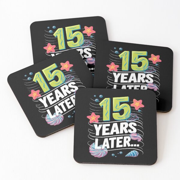 Item preview, 15 Years Later 15 Years Old Boys Girls 15th Birthday  designed and sold by MarkLeedsArt.