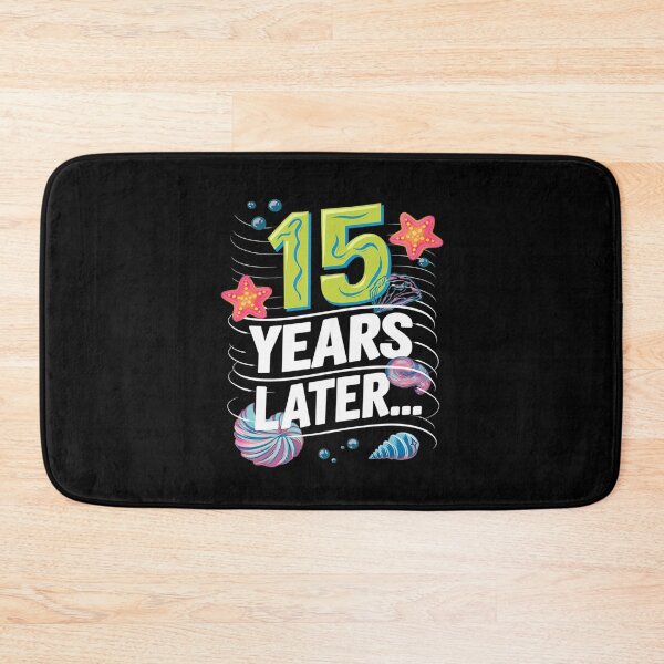 Item preview, 15 Years Later 15 Years Old Boys Girls 15th Birthday designed and sold by MarkLeedsArt.